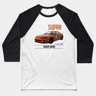 Supra Drift Kunos Art Baseball T-Shirt